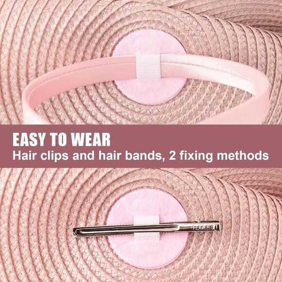 Fascinator Hat Mesh Veil Feathers Women’s Headwear Tea Party Church Vintage - Picture 5 of 7